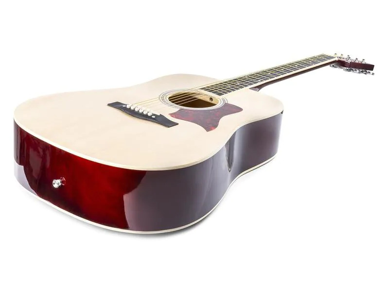 MAX Westerngitarre SoloJam Kit Natur