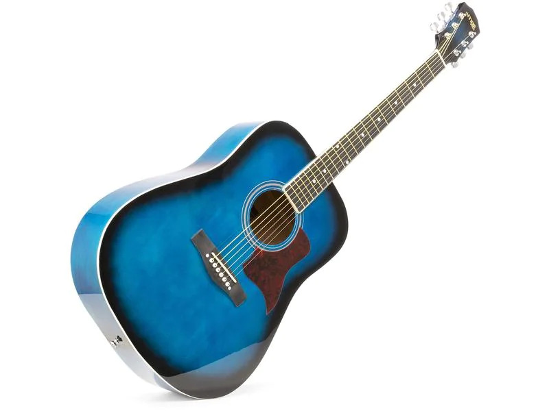 MAX Westerngitarre SoloJam Set Blau