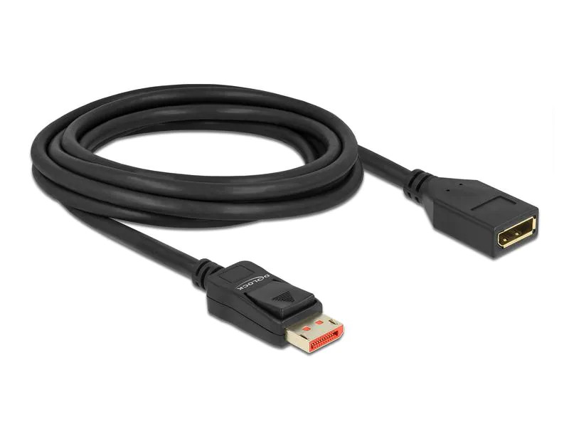 Delock Verlängerungskabel DisplayPort - DisplayPort, 3 m
