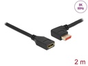 Delock Verlängerungskabel Links gewinkelt DisplayPort, 2 m