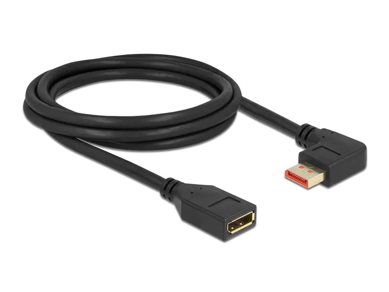 Delock Verlängerungskabel Links gewinkelt DisplayPort, 2 m