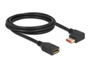 Delock Verlängerungskabel Links gewinkelt DisplayPort, 2 m