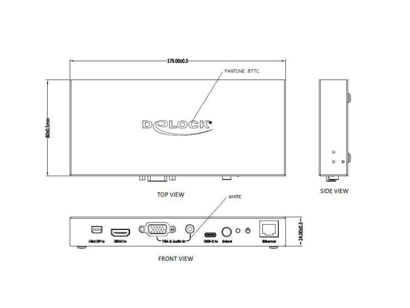 Delock Konverter Multi-AV - HDMI, 4K 60Hz 7Port