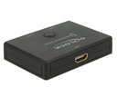 Delock Umschalter 2in-1Out, 1in-2out HDMI 4K/60Hz, Bidirektional