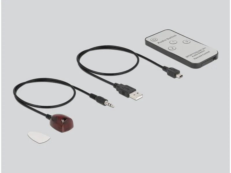 Delock Umschalter Toslink Switch 3 In 1 Out Toslink