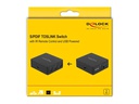 Delock Umschalter Toslink Switch 3 In 1 Out Toslink