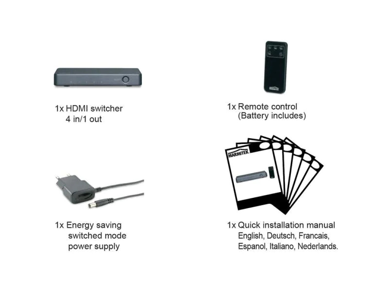 Marmitek Umschalter Connect 620 HDMI
