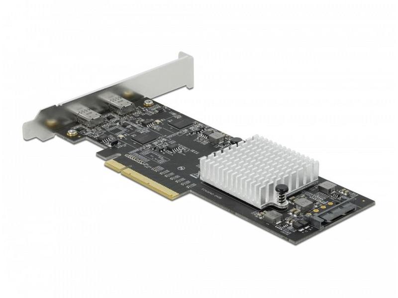Delock PCI-Express-Karte USB 3.2 Gen2x2 - 2x USB-C Dual Channel