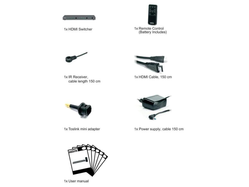Marmitek Umschalter Connect 621 HDMI