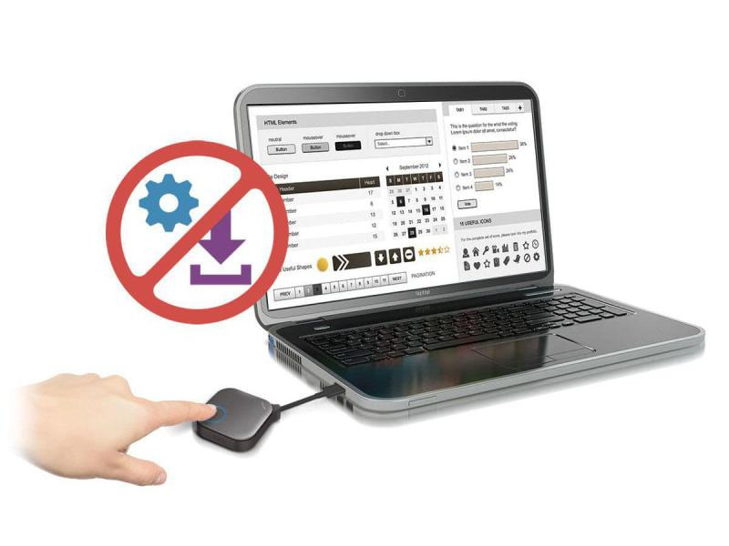 BenQ Zubehör InstaShow USB-C Button Kit