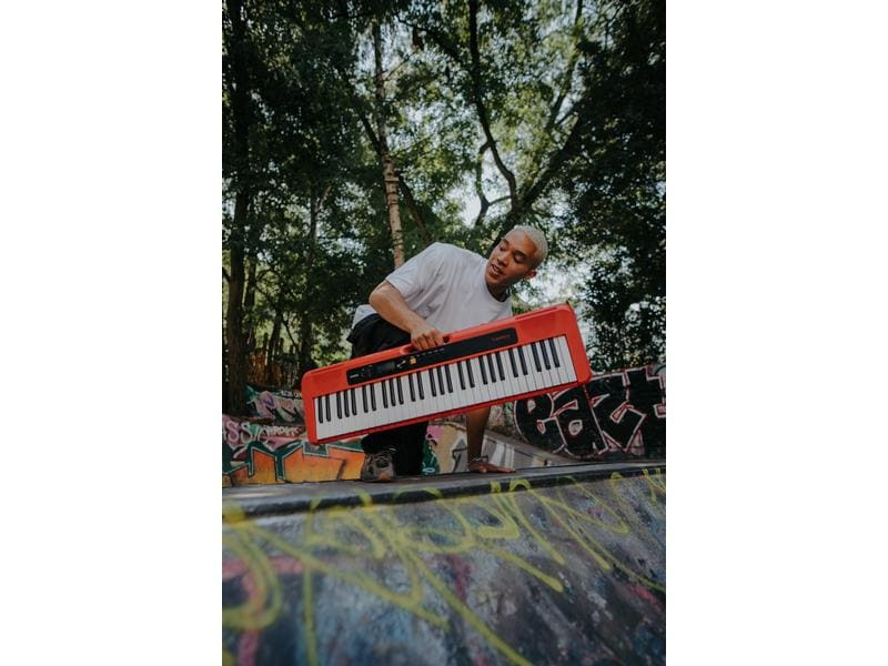 Casio Keyboard CT-S200RD Rot