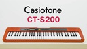 Casio Keyboard CT-S200WE Weiss