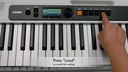 Casio Keyboard CT-S200WE Weiss