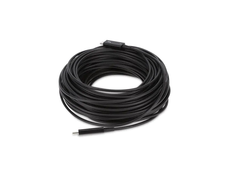 LMP Optisches Kabel Thunderbolt 3 - Thunderbolt 3, 25 m, Schwarz