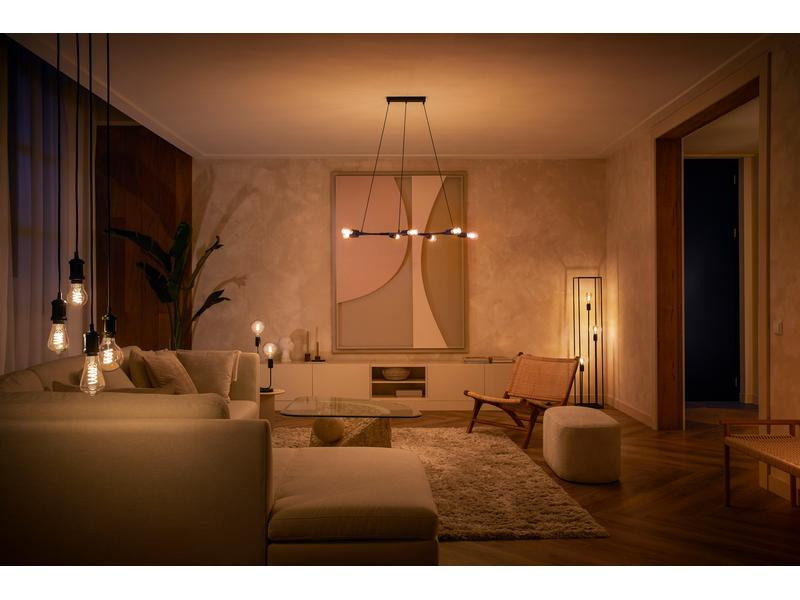Philips Hue Leuchtmittel White Filament, 7 W, E27, 550 lm, Bluetooth