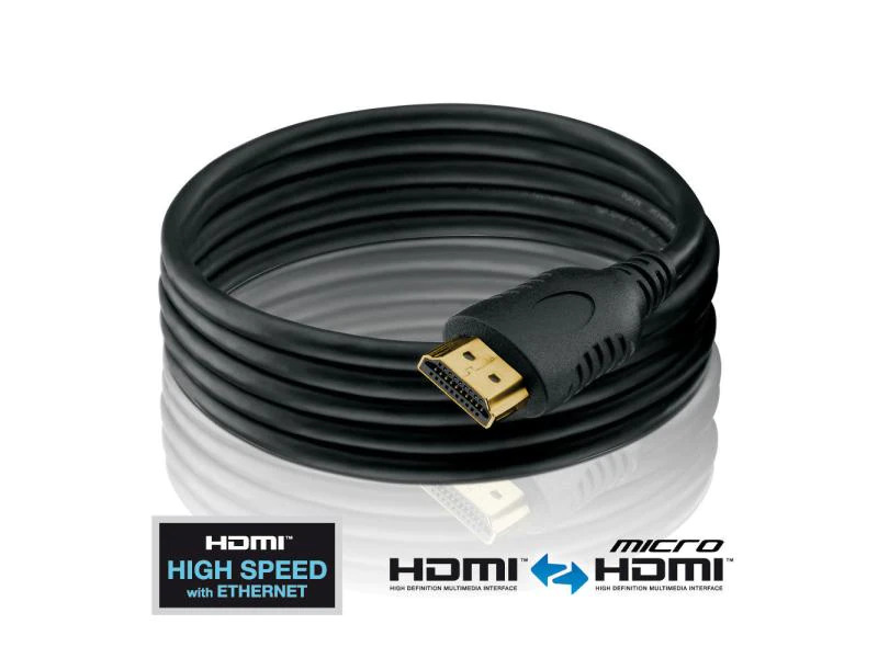 PureLink Kabel Micro-HDMI - HDMI, 1 m