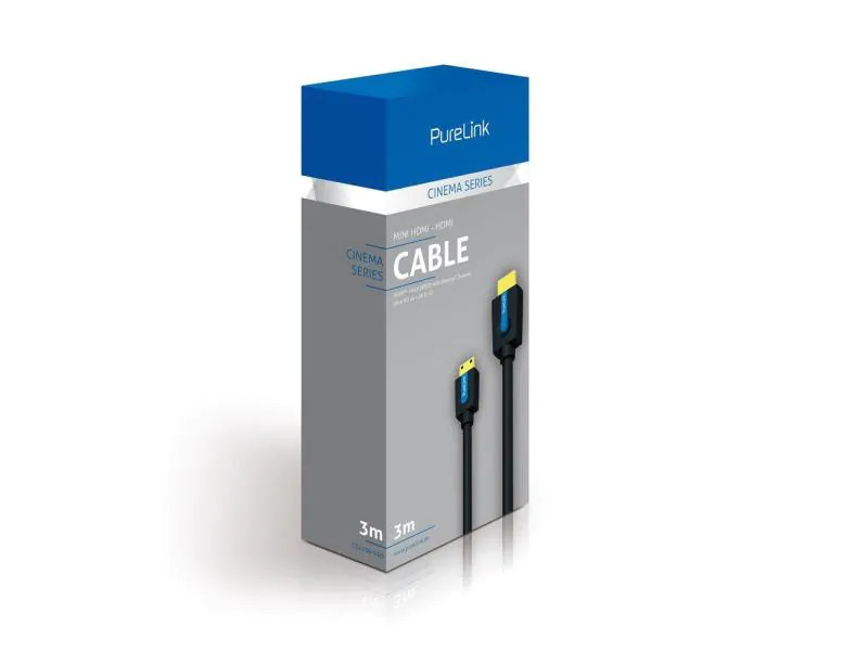 PureLink Kabel Mini-HDMI - HDMI, 3 m