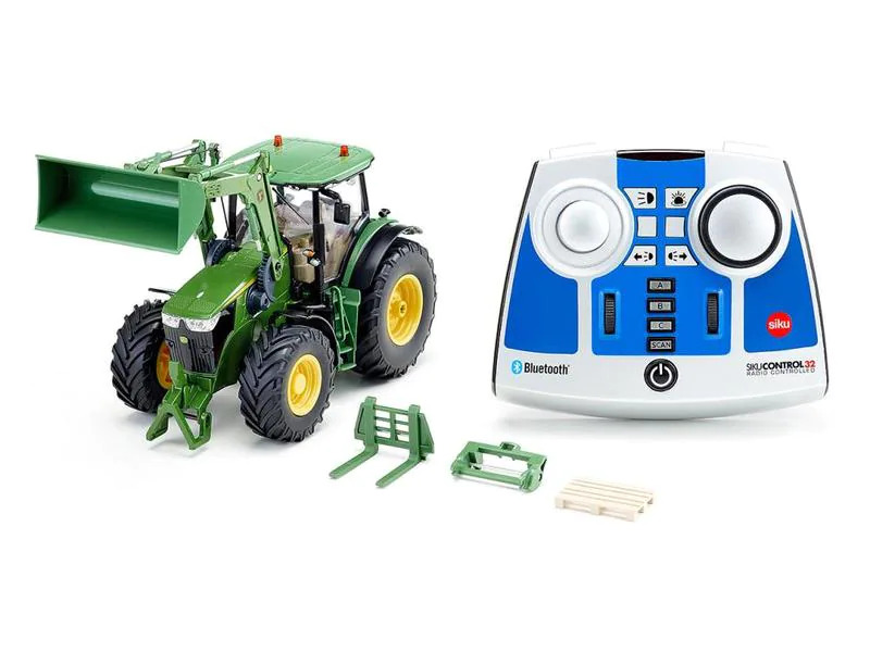 Siku Traktor John Deere 7310R mit Controller RTR, 1:32