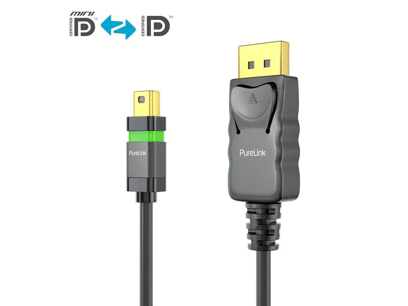 PureLink Kabel ULS Zert. 4K High Speed Mini-DP - DP, 1 m