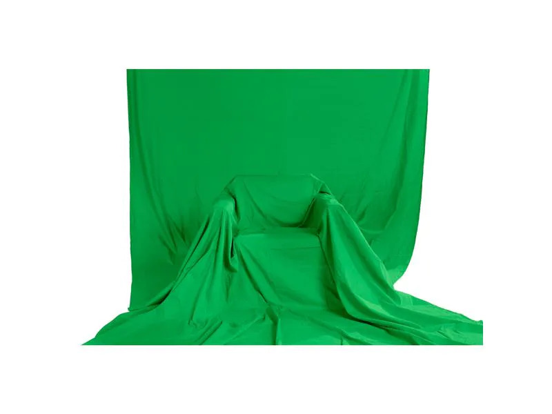 Hama Hintergrund Stoff, 2.95 x 6 m Grün