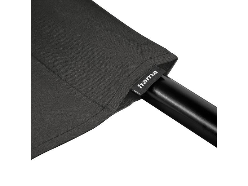 Hama Hintergrund Stoff, 2.95 x 6 m Schwarz