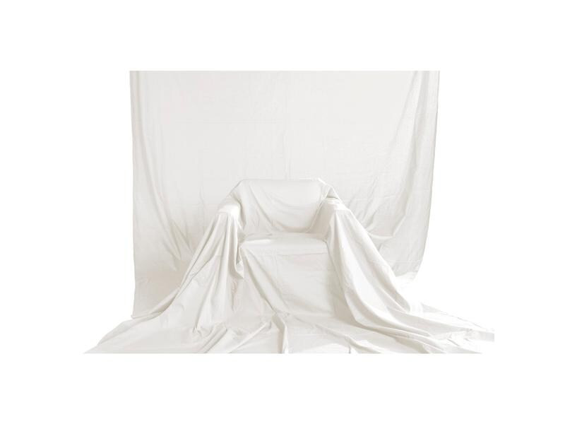 Hama Hintergrund Stoff, 2.95 x 6 m Weiss