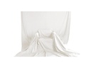 Hama Hintergrund Stoff, 2.95 x 6 m Weiss