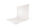 Hama Hintergrund Stoff, 2.95 x 6 m Weiss