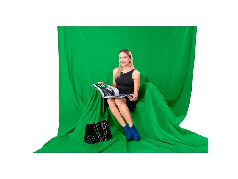 Hama Hintergrundsystem für Studio und unterwegs, 158-295 cm