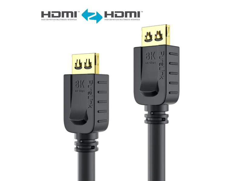 PureLink Kabel Zert. 8K Ultra High Speed HDMI - HDMI, 1 m