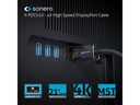 sonero Kabel 4K Displayport 1.2 Stecker &lt;-&gt; Stecker, 4K/60Hz, 1.5 m