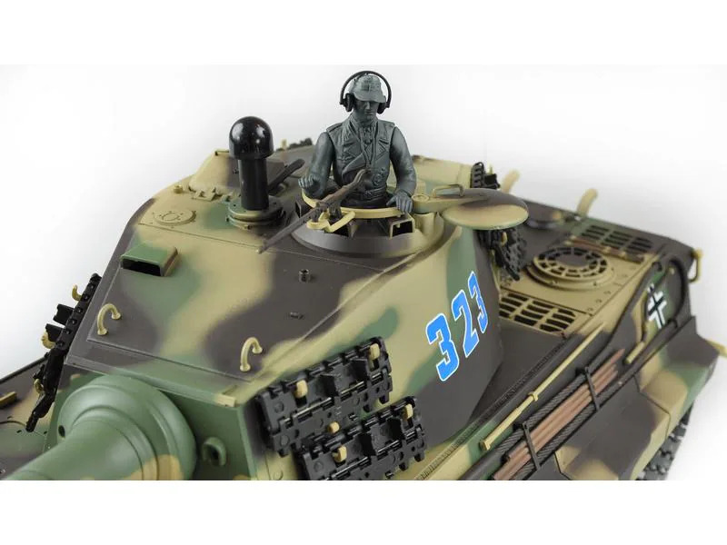 Heng Long Panzer Königstiger Henschelturm Professional Line 1:16, RTR