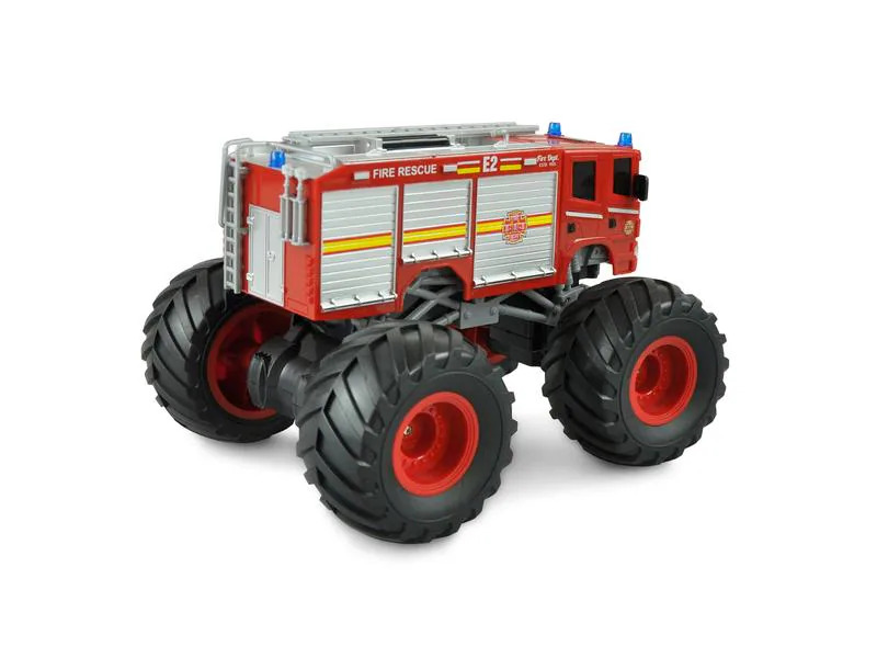 Amewi Monster Truck Feuerwehr Rot, 1:18, RTR