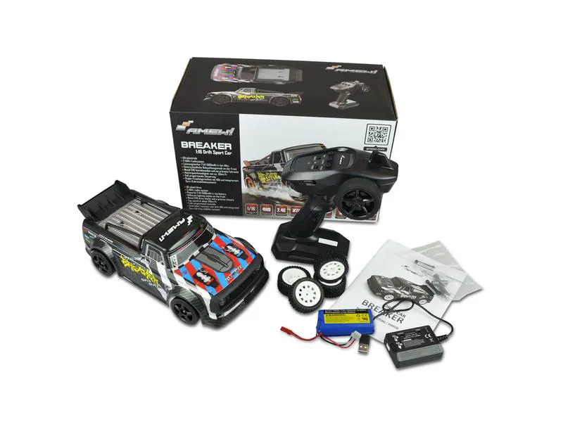Amewi Drift Breaker 4WD, Gyro 1:16, RTR