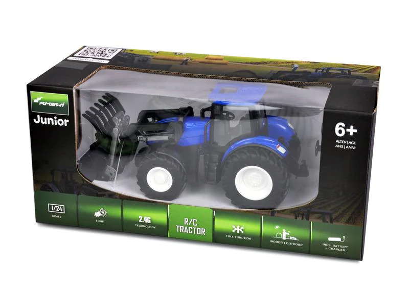 Amewi Traktor mit Frontlader 1:24, RTR