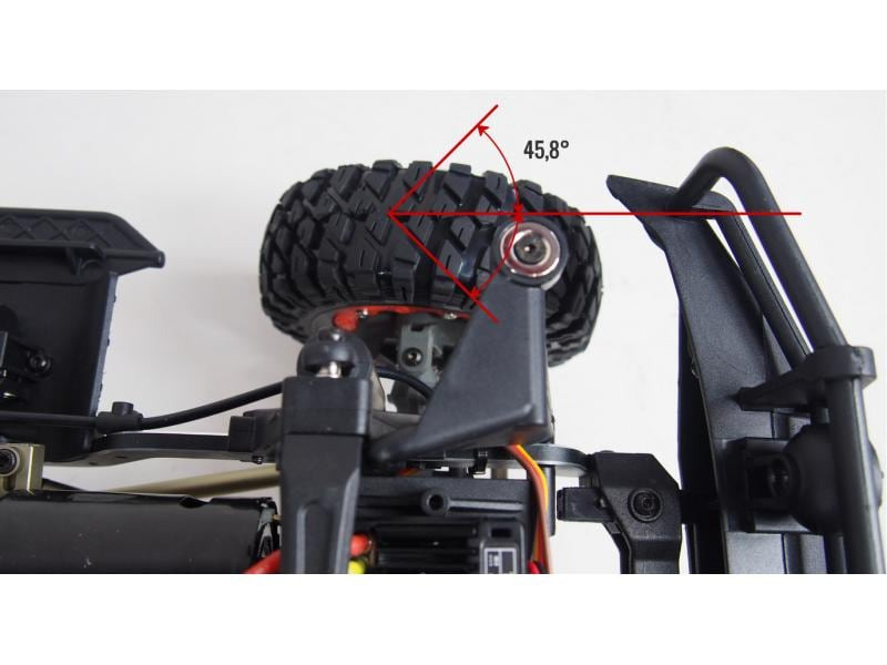 Amewi Scale Crawler AMXRock RCX10P Pro ARTR Weiss