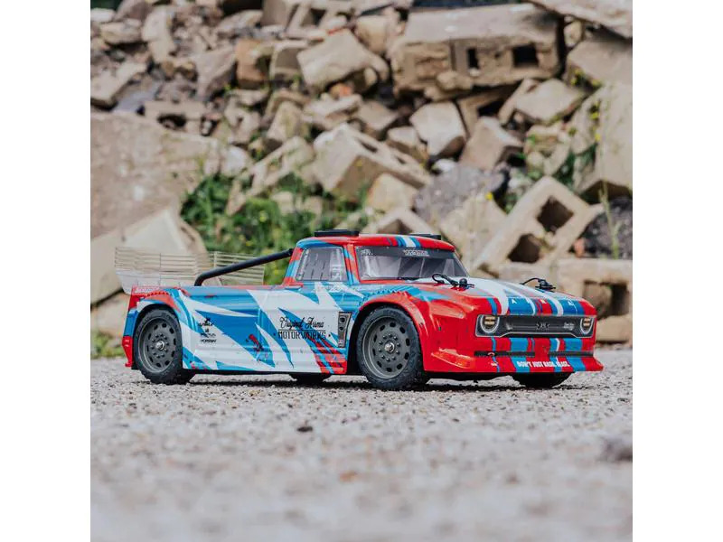 Arrma Infraction 4x4 Mega, Rot/Blau 1:8, RTR