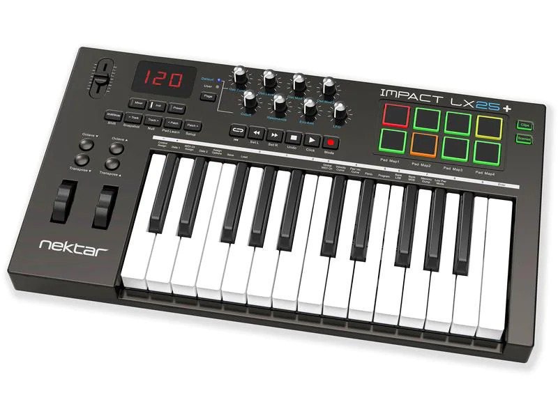 Nektar Keyboard Controller Impact LX25+