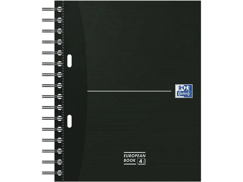 Oxford Notizbuch European Book A5+, kariert, assortiert