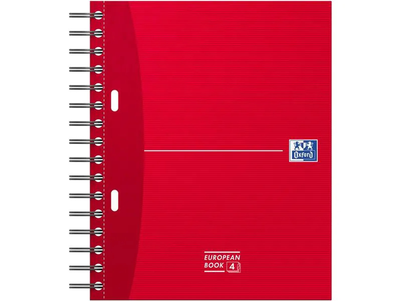 Oxford Notizbuch European Book A5+, kariert, assortiert