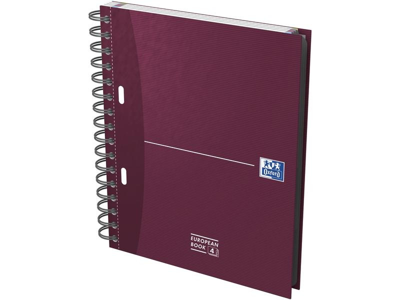 Oxford Notizbuch European Book A5+, kariert, assortiert