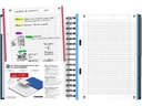 Oxford Notizbuch European Book A5+, kariert, assortiert