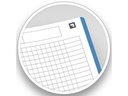 Oxford Notizbuch European Book A5+, kariert, assortiert