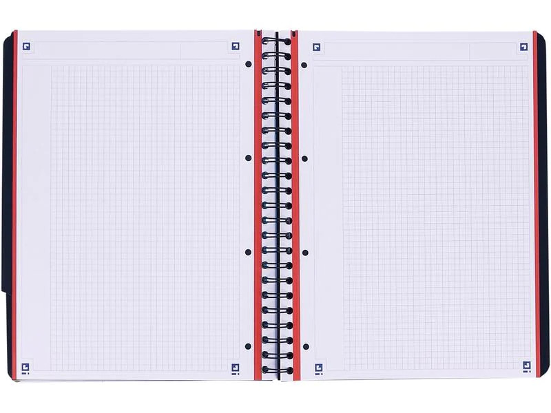 Oxford Notizheft A4+, kariert, Assortiert