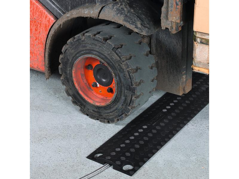 STEFFEN Kabelbrücke D-Line 0.765 m x 220 mm, Schwarz