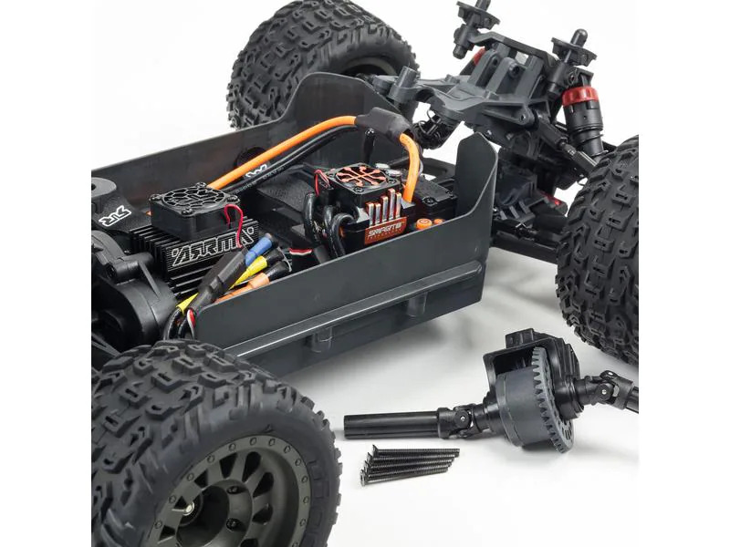 Arrma Stadium Truck Vorteks BLX3S 4x4 Rot ARTR, 1:10