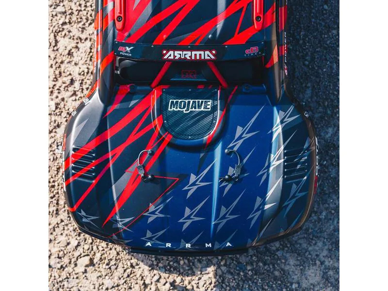 Arrma Trophy Truck MOJAVE 6S V2 4WD BLX Rot, 1:7, ARTR