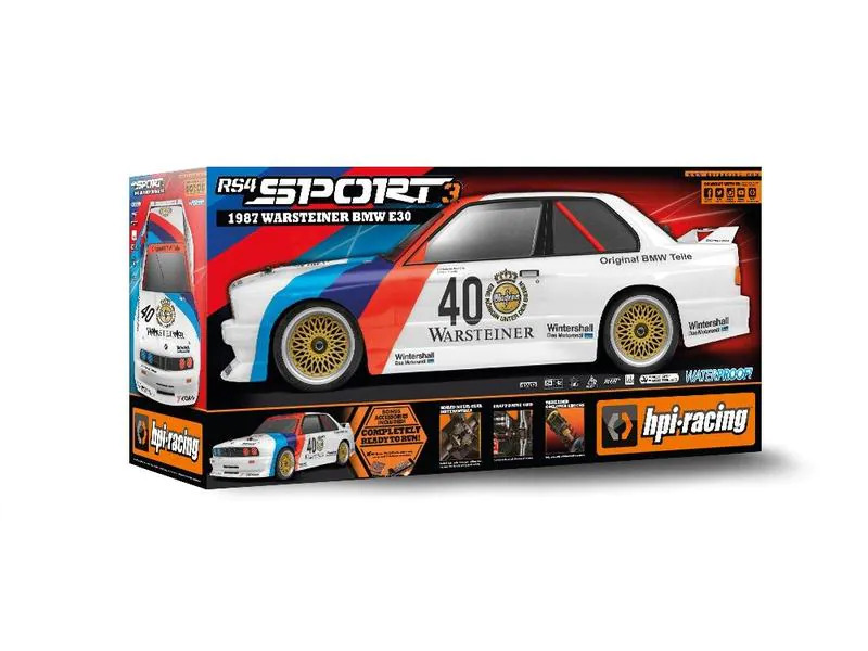 HPI Tourenwagen RS4 Sport 3 BMW M3 4WD, RTR, 1:10