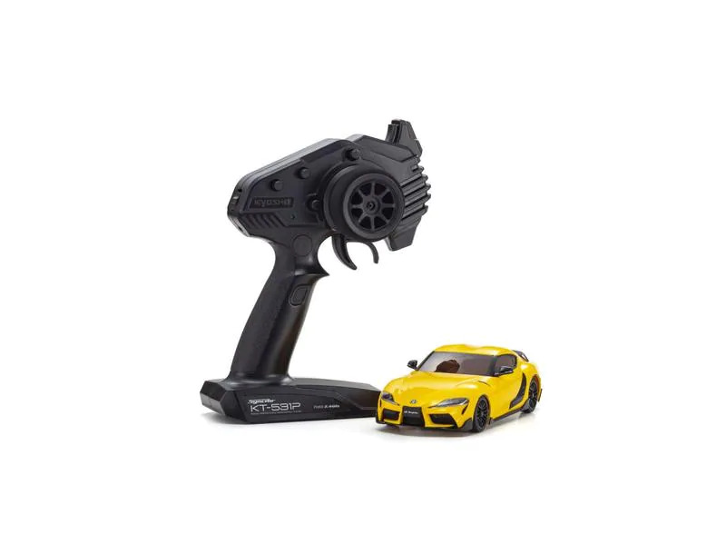 Kyosho Mini-Z MA-020 Toyota GR Supra TRD, Gelb AWD, 1:27, Readyset