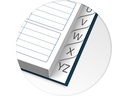 Oxford Adressbuch A4, Sonderlineatur, assortiert